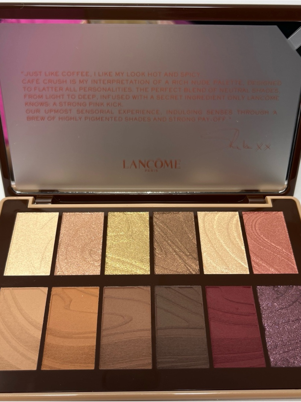 Lancome Idole Cafe Crush Eye Makeup Platte (12 Shades) x Sheika Daley 2025 NIB - Picture 2 of 11